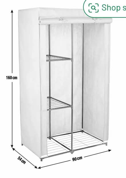 Photo of free Wardrobe. Lightweight,collapsible (Uckfield, Ringles Cross TN22) #3