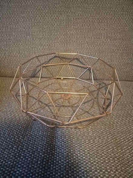 Photo of free Rose gold fruit basket (Minster Lovell OX29) #1