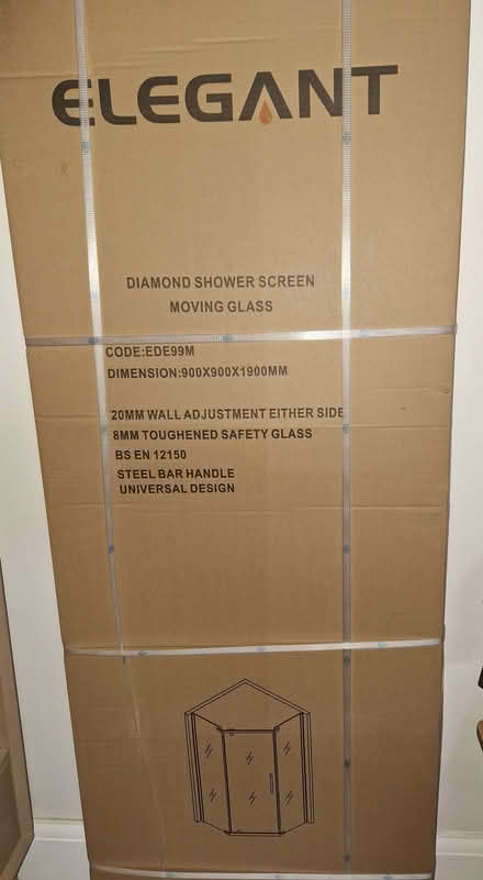 Photo of free Shower surround for pentagon shower tray (Palmer Park RG1) #3