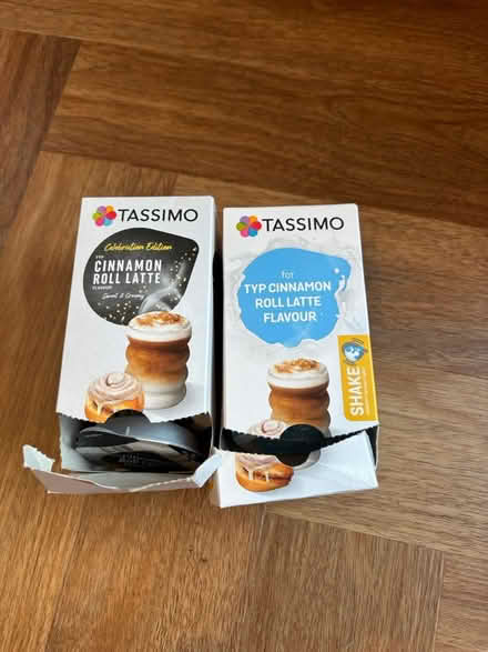 Photo of free Tassimo pods (cinnamon roll latte) (Abingdon OX14) #2
