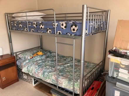 Photo of free Sturdy mettle bunk beds (Okehampton EX20) #1