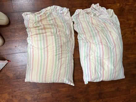 Photo of free 2 feather filled pillows (SK4 Heaton moor) #1