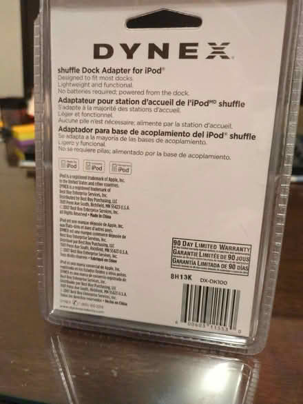 Photo of free Shuffle Dock adapter for I-pod (Bethany and Allen Heights) #3