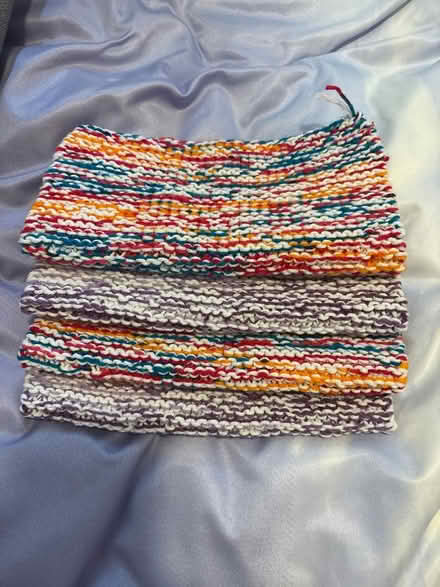 Photo of free 4 Hand knitt cleaning cloths (DA8) #1