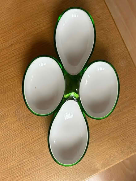 Photo of free Green plastic serving dishes (Barkham RG41) #1