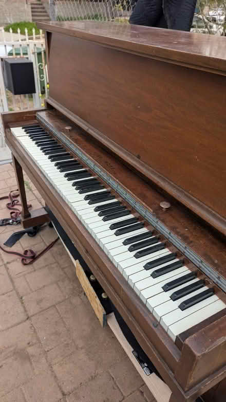 Photo of free Beckwith upright piano (Hub St & N Avenue 52) #2