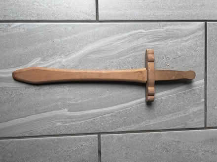 Photo of free Wooden children’s Sword (Middleton on Sea PO226) #1