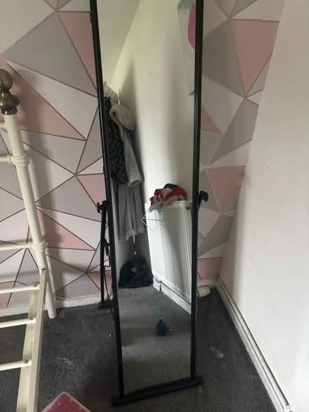Photo of free Black standing mirror (Stapleford Ng9) #1