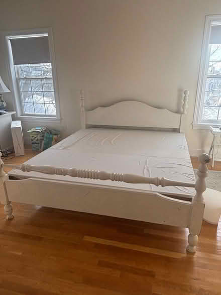 Photo of free Vintage King Bed Frame (Belmont) #1