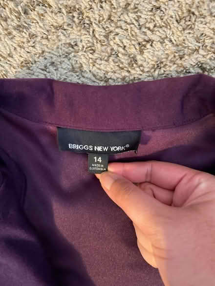 Photo of free Size 14 Purple Jacket (Lisle, IL) #2