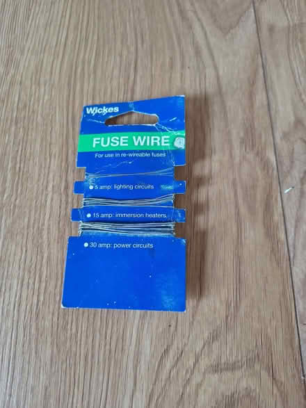 Photo of free Fuse wire (Dean Court OX2) #1