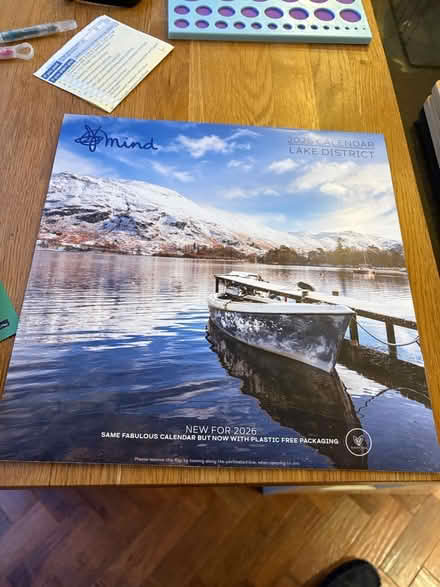 Photo of free Lakes themed calendar (Wollaton NG8) #1