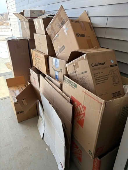 Photo of free Moving boxes (Fabyan Pkwy & Branson) #1