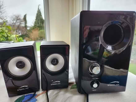 Photo of free Speedlink speakers and amplifier (Radbrook Green SY3) #1