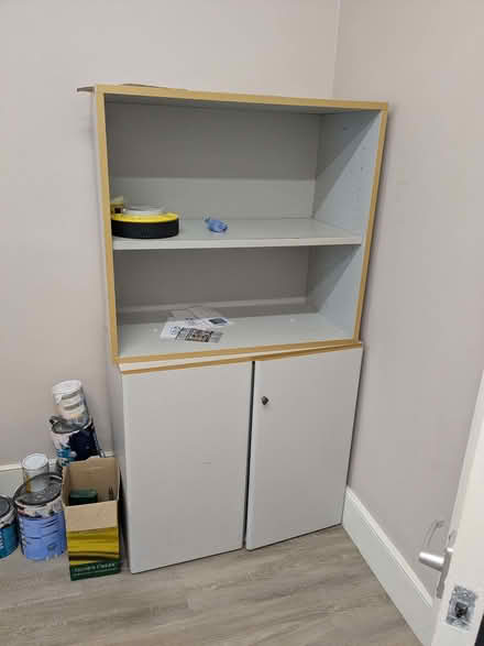 Photo of free Cupboard and shelves (Raynes Park SW20) #1