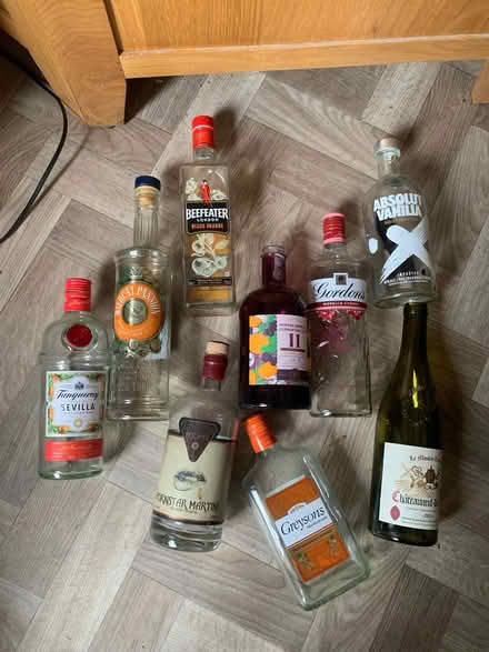 Photo of free Various empty bottles (Ledsham CH66) #1