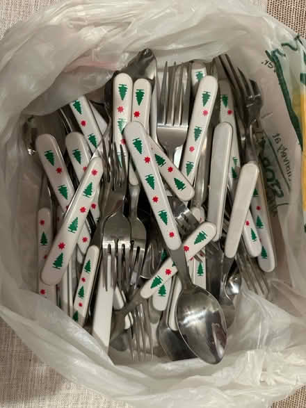 Photo of free Holiday cutlery (Malden) #1