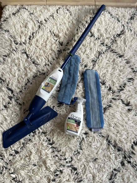 Photo of free Bona Wood Floor mop + liquid cleaner (Hornsey N8) #1