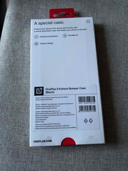 Photo of free Black OnePlus 9 Phone Case (Heysham LA3) #2