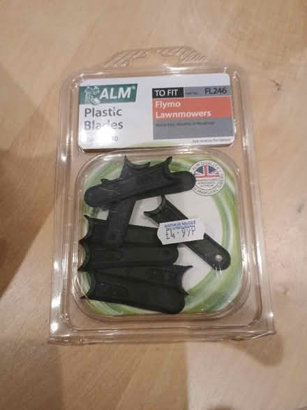 Photo of free Flymo Lawnmower Plastic Blades (Bloomfield) #1
