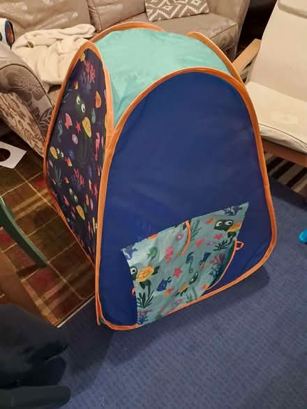 Photo of free Child's inside den-tent and small plastic chair (Malin Bridge S6) #1