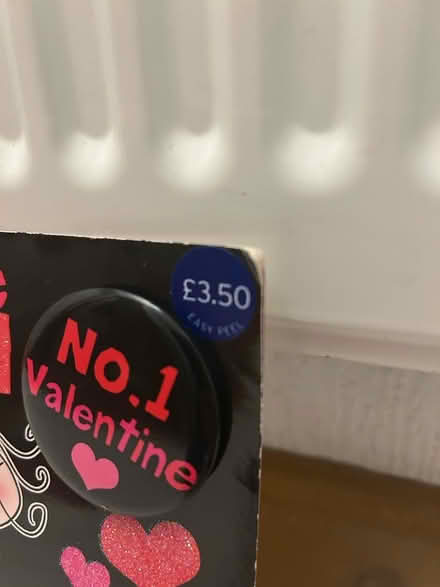 Photo of free Valentines card with badge but no envelope! (Elmdon Heath B91) #3