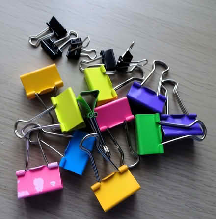 Photo of free Assorted Bulldog Clips (Wimborne Minster BH21) #1