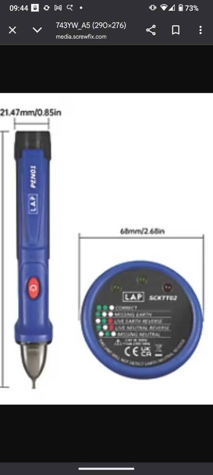 Photo of Socket tester (WN3 Ince wigan) #1