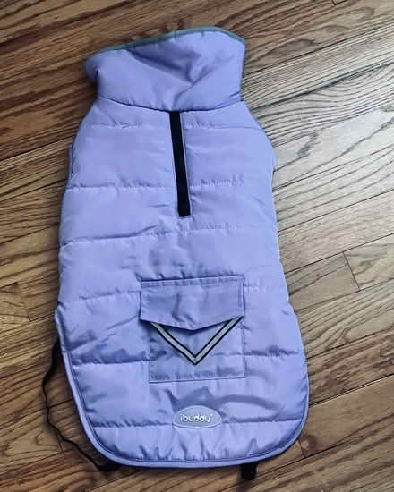 Photo of free Dog coat- iBuddy size L - lavender (Silver Spring 4-Corners area) #1