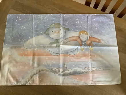 Photo of free 3 Snowman pillowcases (Thorney Leys OX28) #1