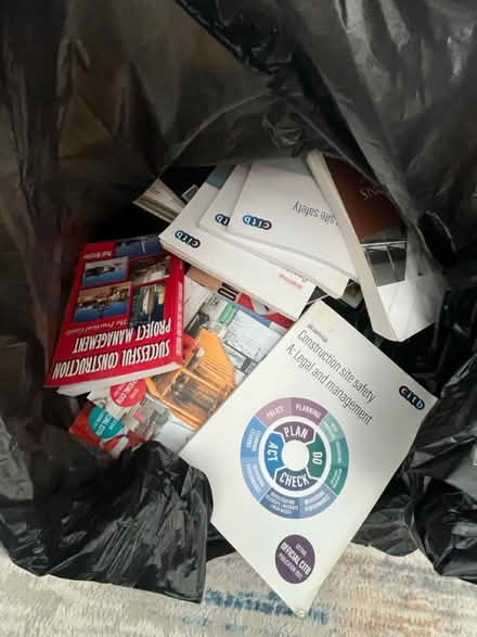 Photo of free Lots of construction books (Litherland) #2
