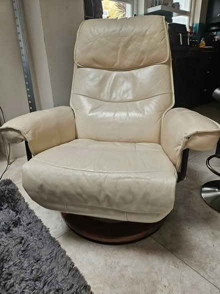 Photo of free 2 recliner swivel armchairs (Chiswick W4) #1