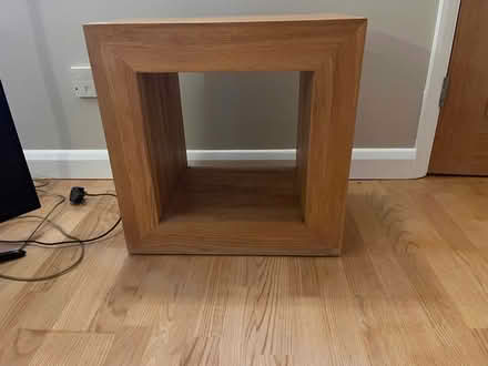 Photo of free Chunky oak side table (Oxford, OX4 7) #2