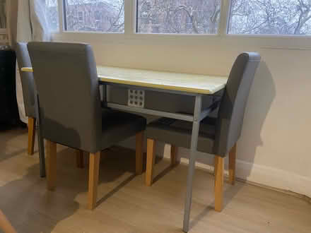 Photo of free Wooden table (Hackney Downs E8) #1
