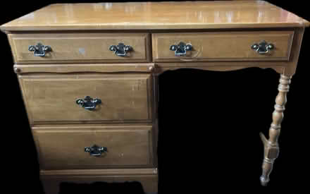 Photo of free Office/student desk -- wood (Woodley RG5) #3