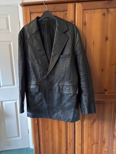 Photo of free leather jacket (Thames Ditton KT7) #1