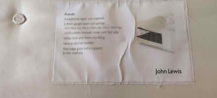 Photo of free single bed with good mattress (Ditchling BN6) #2