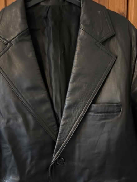 Photo of free leather jacket (Thames Ditton KT7) #2