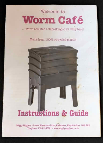 Photo of free Worm Café worm-assisted composter (Hanover BN2) #2