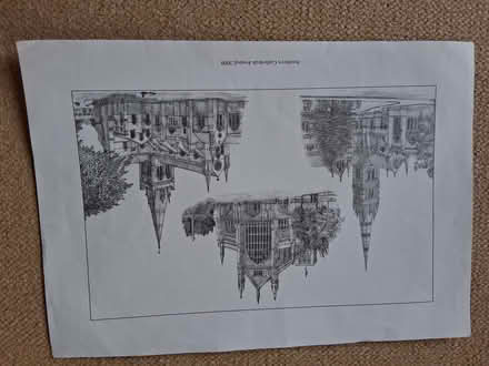 Photo of free Print of Line Drawing 'Southern Cathedrals' Festival 2000 (Warminster BA12) #1