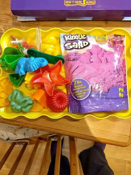 Photo of free Kinetic sand bits (Tunbridge Wells S. TN1) #1