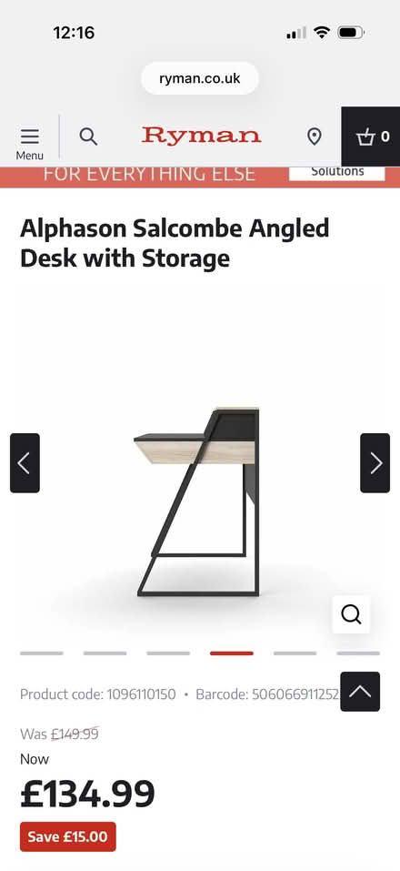 Photo of free Desk (Shepherds Bush W12) #4