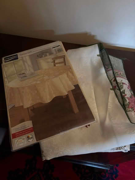 Photo of free Clearing House -Sheet & Table cloth (Blackrock) #1
