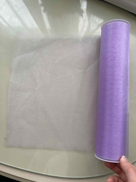 Photo of free Pretty lilac gauze fabric (Chellaston DE73) #1