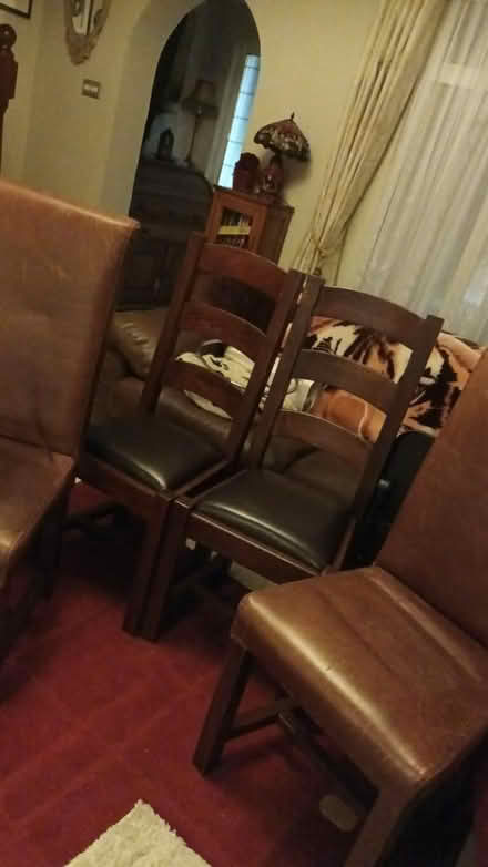 Photo of free Oak Dining Table & 4 Chairs (Whitehall, D9) #2