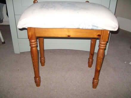 Photo of free Dressing table stool (Great Moor SK2) #1
