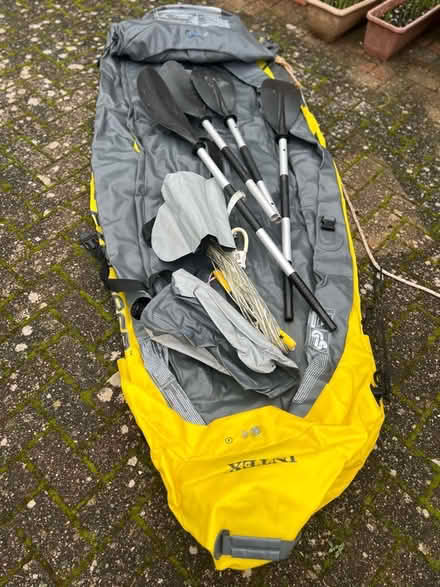 Photo of free 2 man pump up kayak (Clanfield PO8) #1