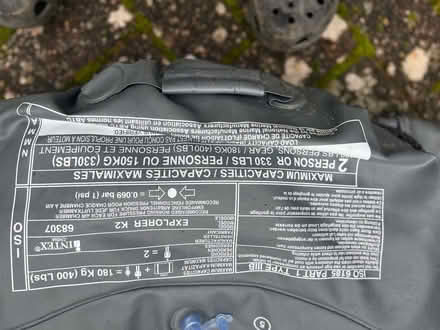 Photo of free 2 man pump up kayak (Clanfield PO8) #3