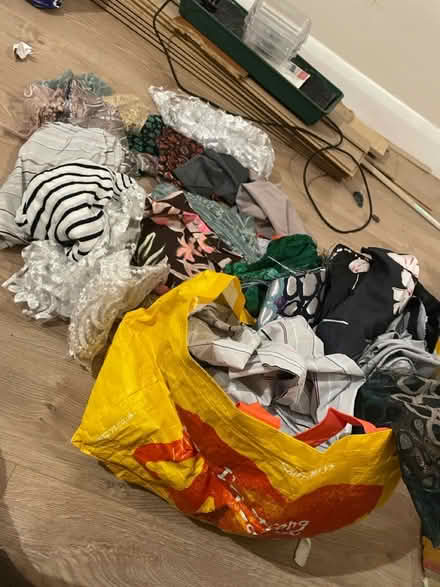 Photo of free bag of fabric scraps for sewing/diy (Chiswick W4) #2