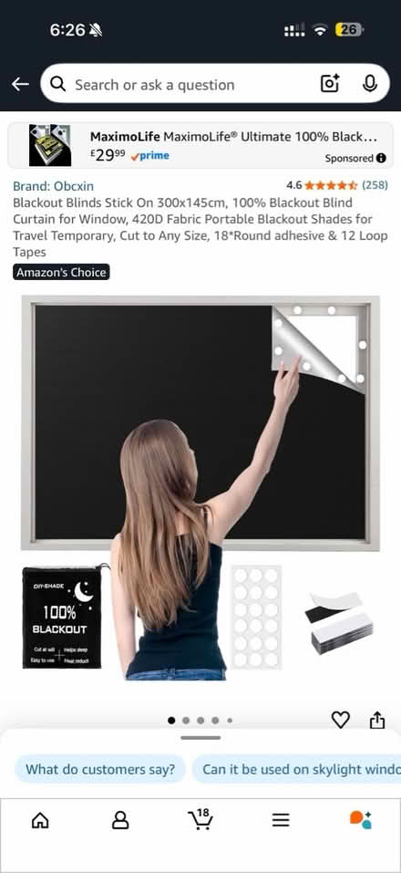 Photo of free h&m curtains and black out blinds (The Exchange LS12) #3